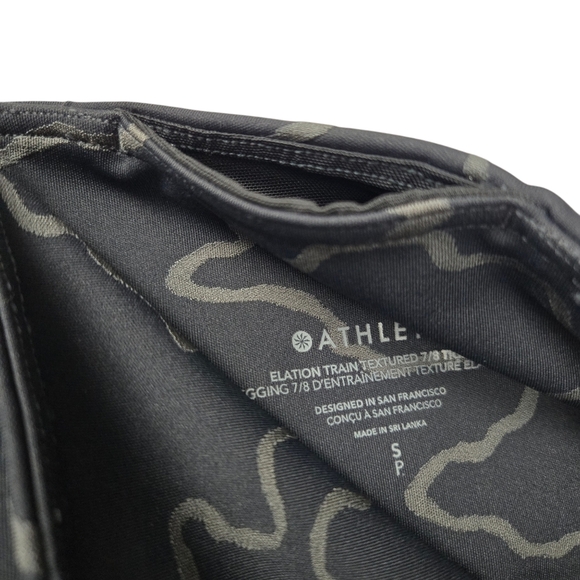 NEW Athleta Small Elation Train Textured 7/8 Tight Legging - Picture 9 of 13